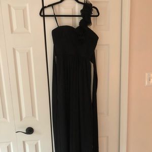 Black tie BCBG dress